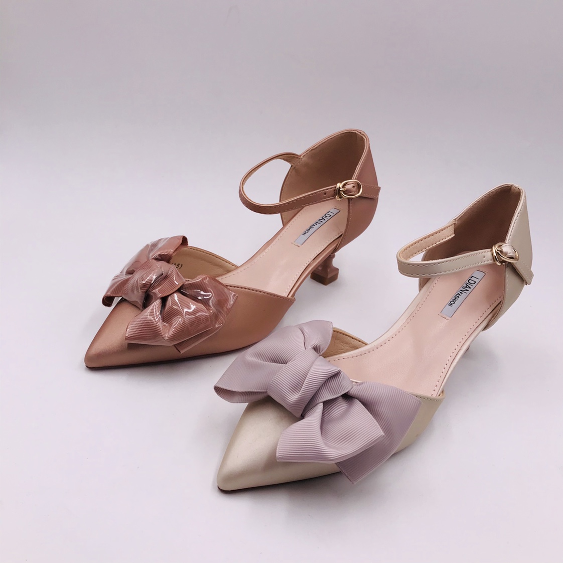 Victory Shoes Women's bow headband and heel Sandals details Picture