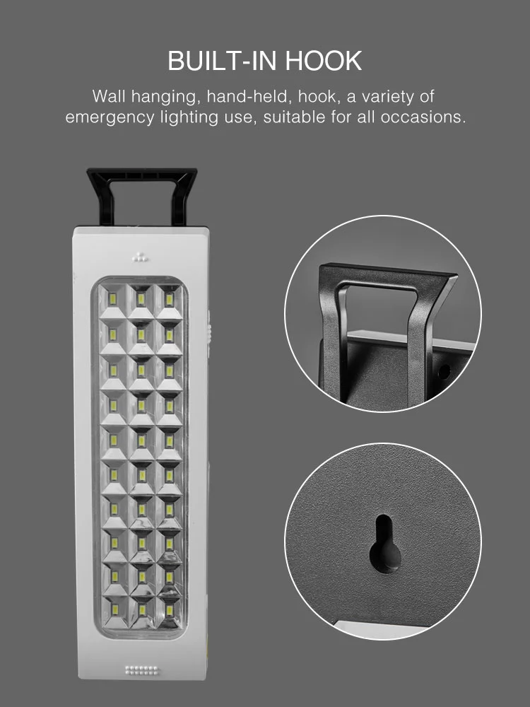 DP LED Rechargeable Lead Acid battery emergency light 716B详情图4
