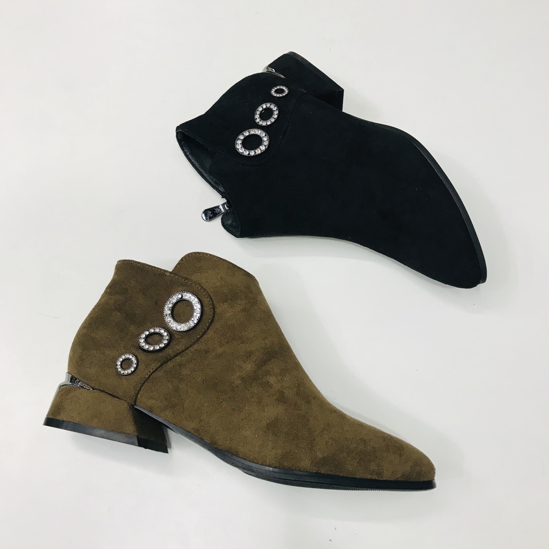 Victory Shoes Women's frosted spring and Autumn Comfortable and Versatile ankle boots Application Scenario