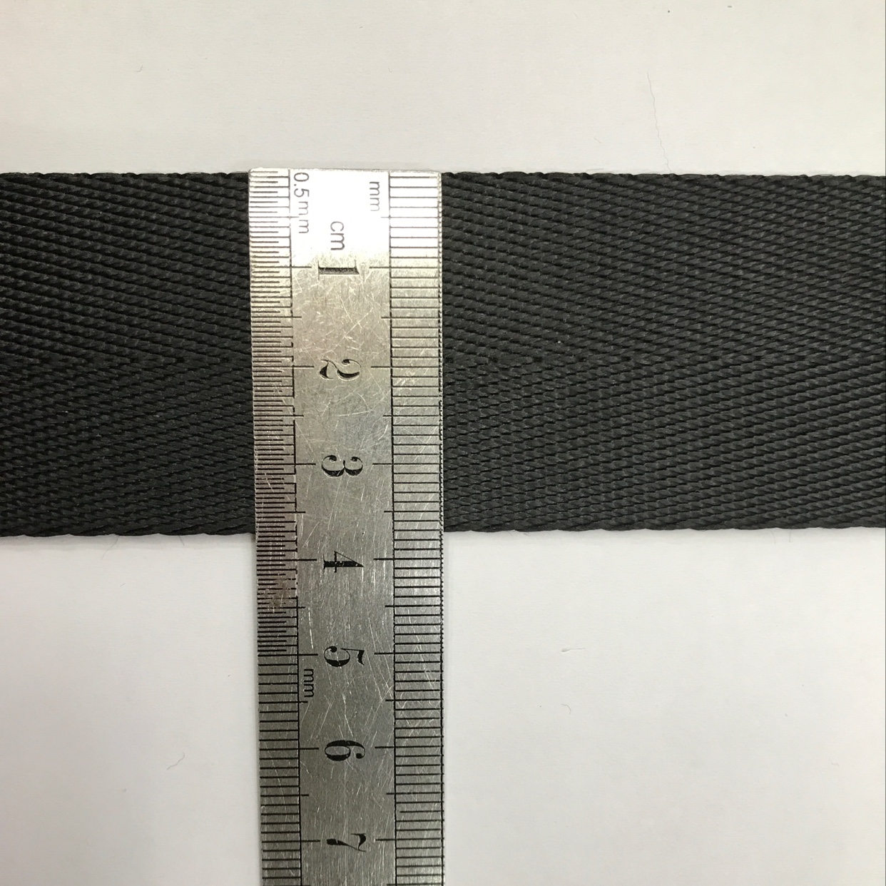 3.8 cm black nylon strap thumbnail