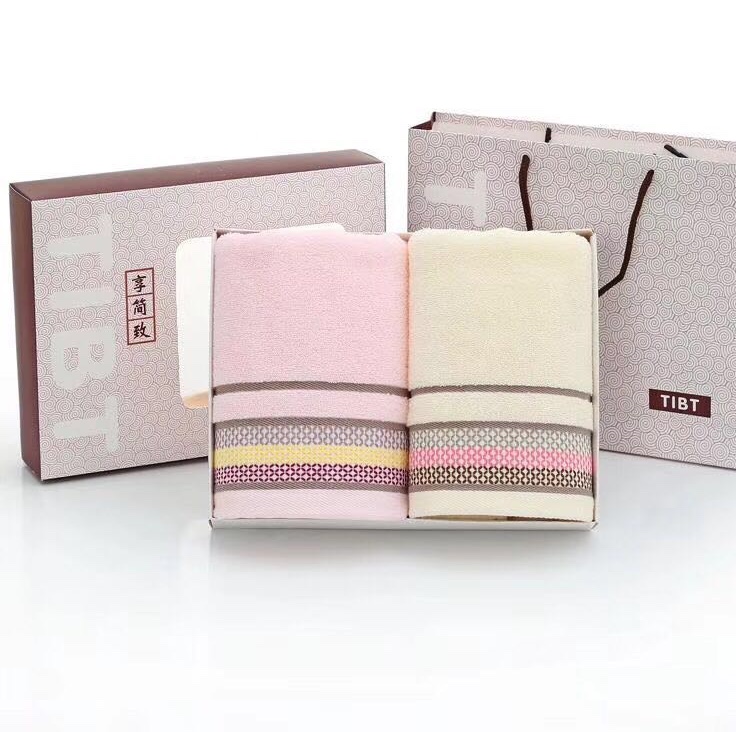 "8-shaped towel"