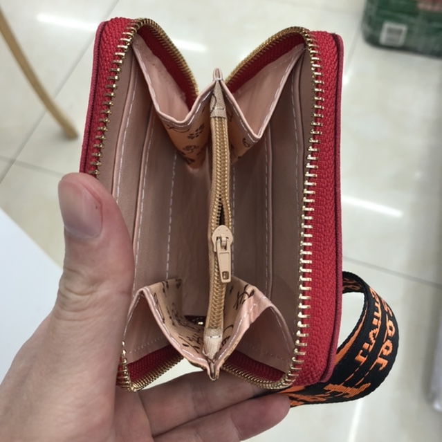 小号两折拉链钱包产品图