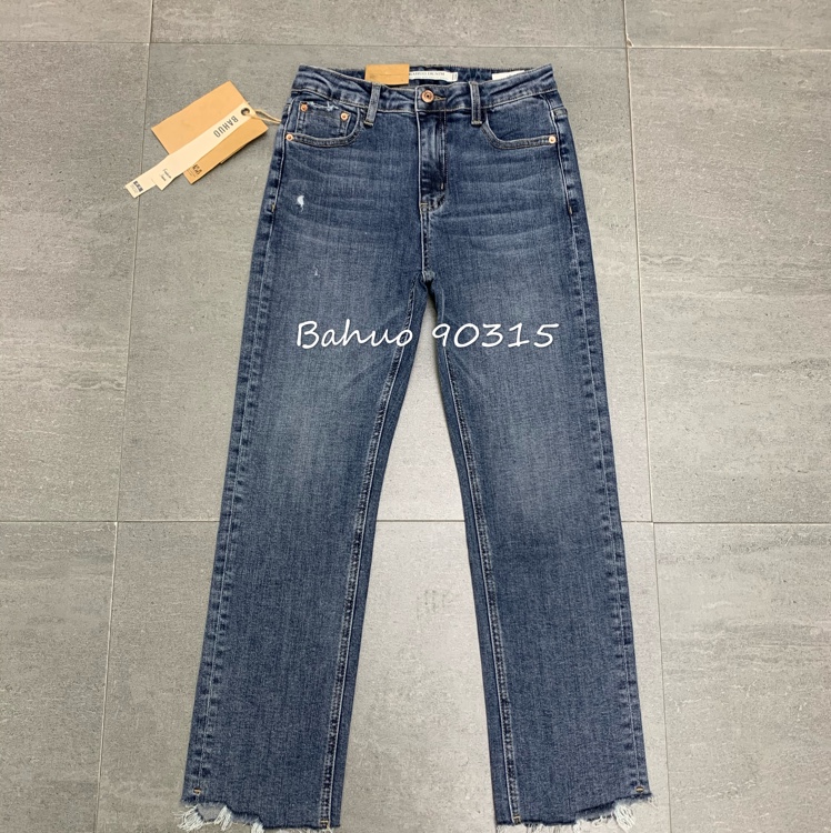 5 Genuine 2020 autumn/Winter new style fashionable and versatile stretch denim cigarette tube pants