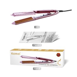 科美KM-473LCD显示干湿两用插电式稳定恒温系统可调节式直发器产品图