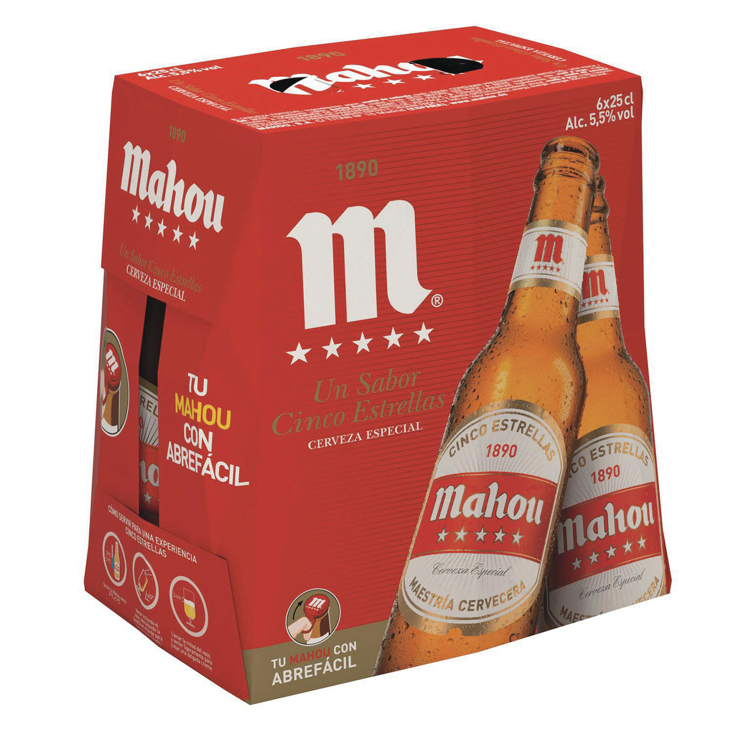马傲五星啤酒250ml －24瓶产品图