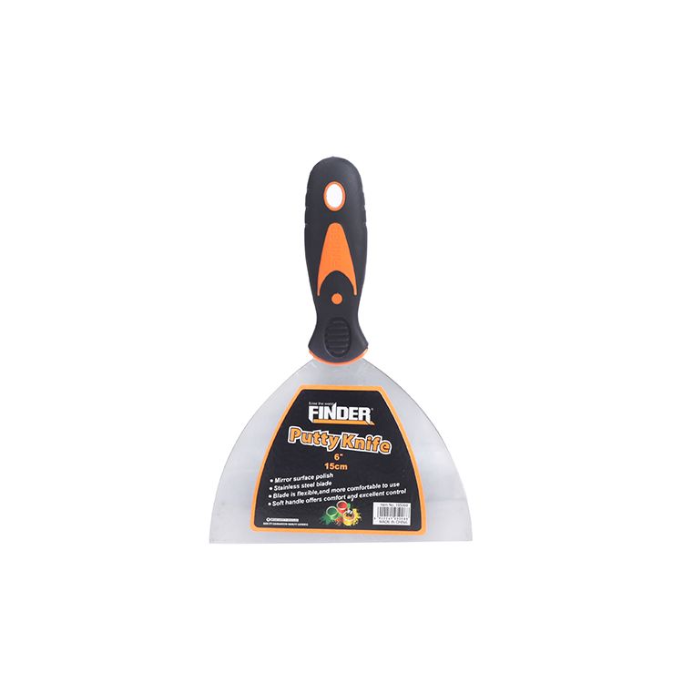 I found a 6-inch Wall Scraper with orange black handle and putty