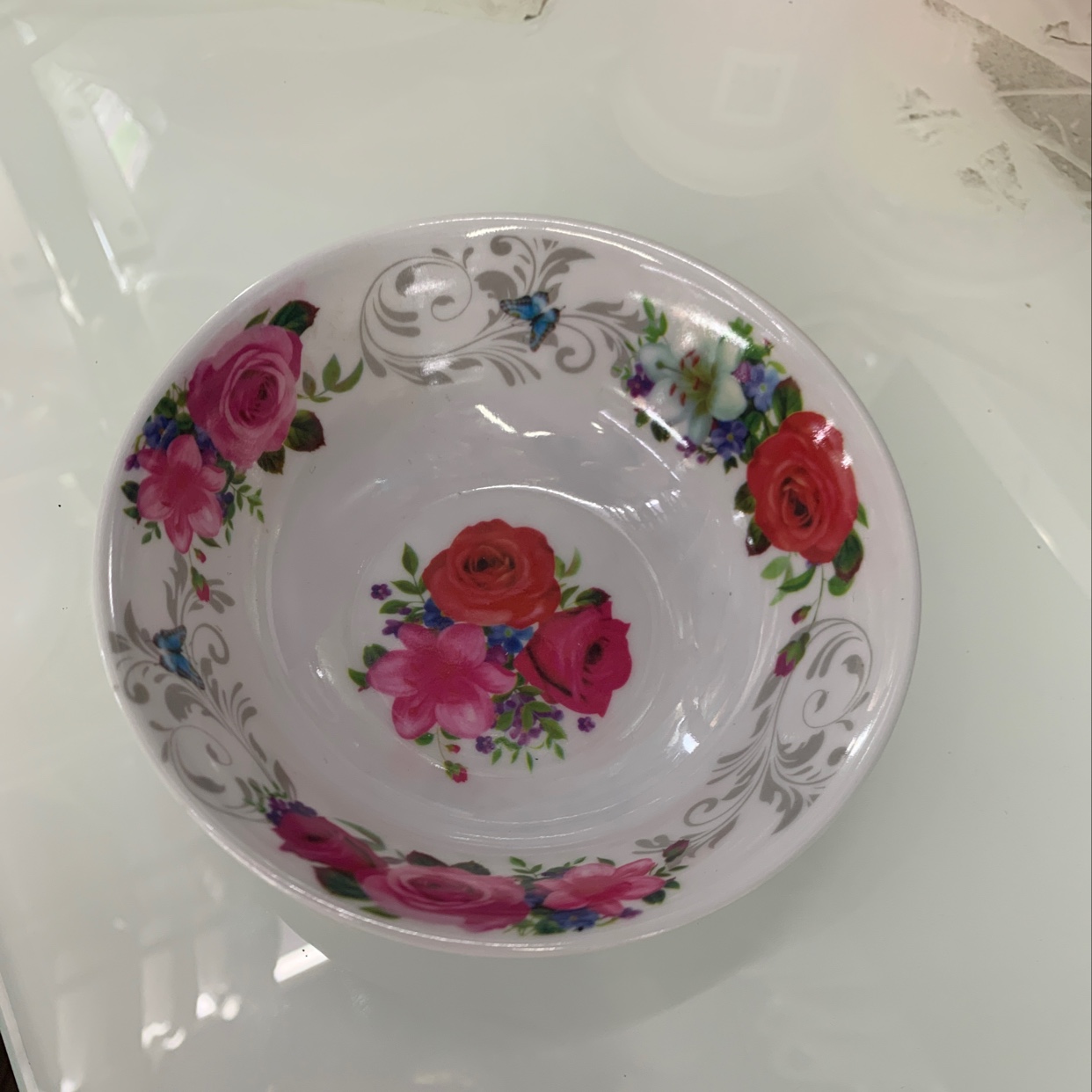 Bowl With Sharp Bottom