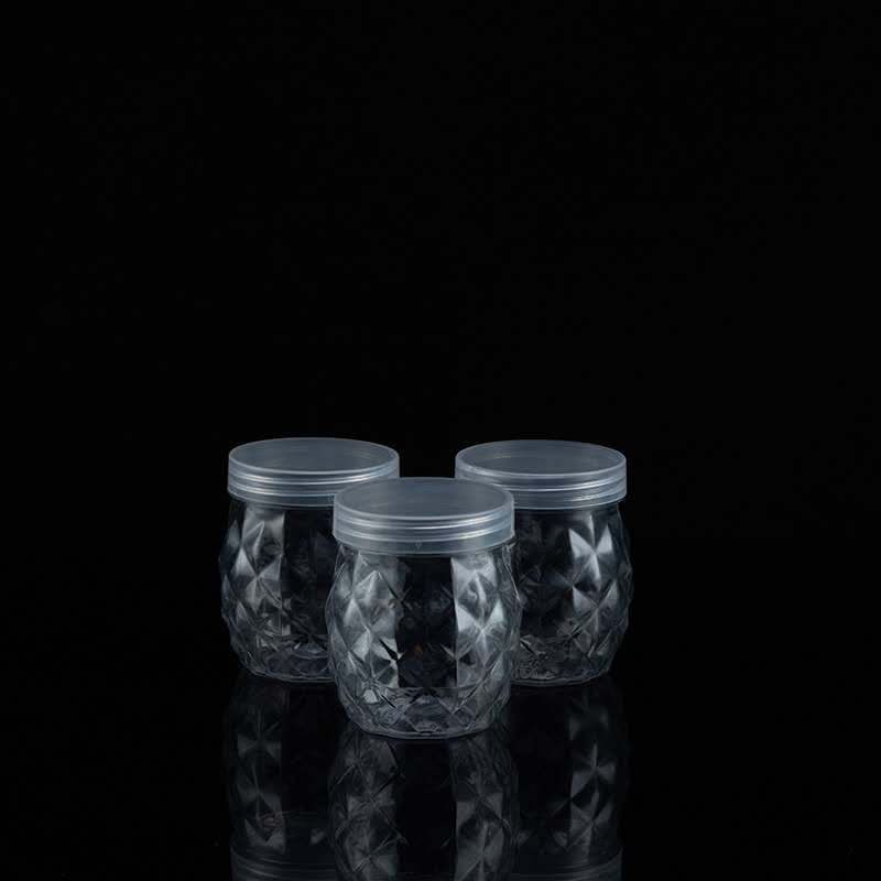 55 caliber pineapple bottle Clear plastic Bottle Packaging Bottle Creative Bottle Cartoon Shaped Bottle Headdress packaging Bottle Crystal Mud Shllem packaging bottle food biscuit packaging bottle can thumbnail