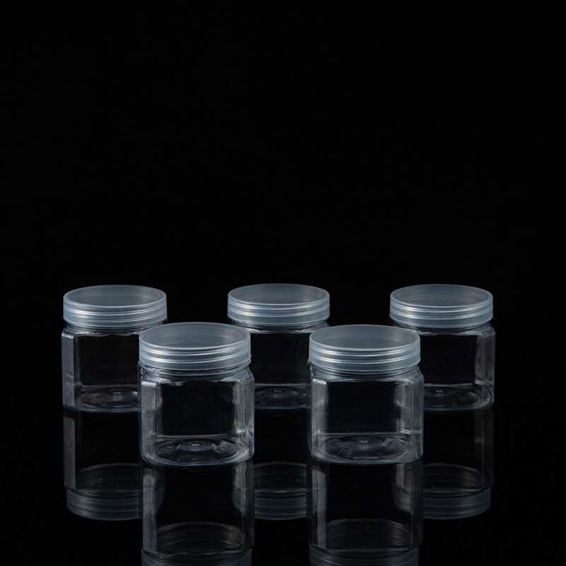 Transparent plastic Bottle Packaging Bottle Creative bottle Cartoon Shaped Bottle Headdress packaging Bottle Crystal Mud Slime packaging Bottle thumbnail