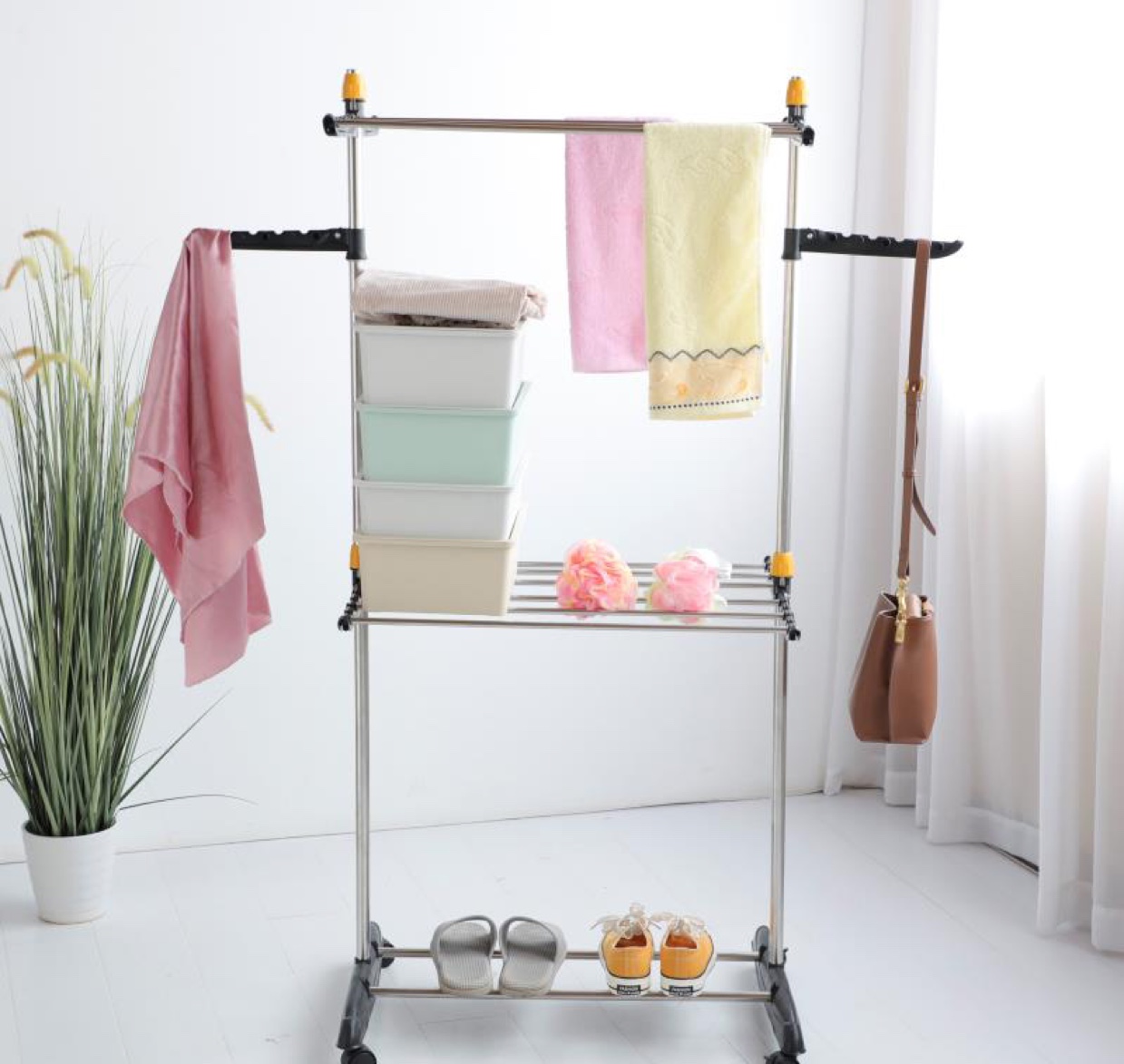 衣架 网红衣架 移动衣架 厂家直销