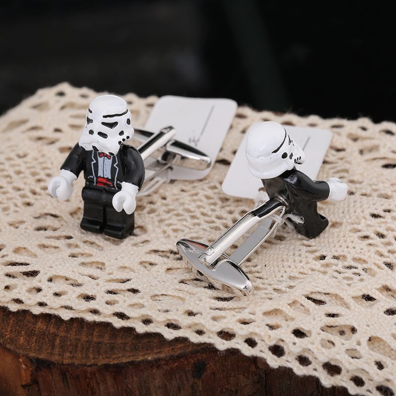 Fun and stylish cufflinks, children's cufflink accessories detail image 2
