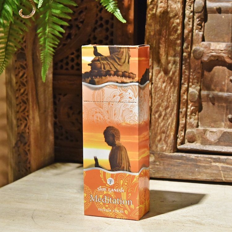 大盒ShriGanesh印度进口六棱形盒线香室内持久熏香 一大盒含6小盒详情图13