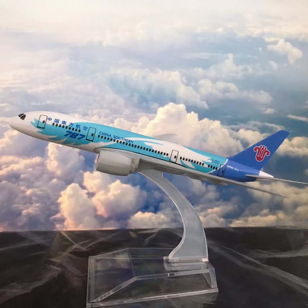 金属飞机模型（中国南方航空B787）飞机模型  合金飞机模型详情图1