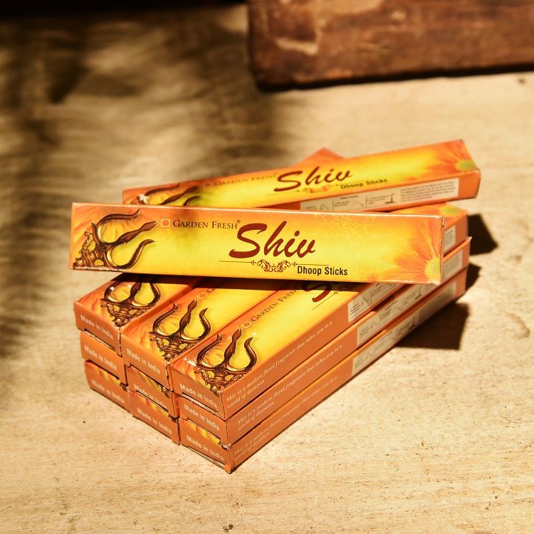 Indian imported Darshan wardrobe/Mini auspicious incense stick, long-lasting and refreshing for home use, 12 small boxes included details Picture