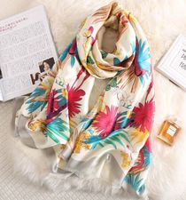 Ladies' college style autumn winter coat versatile casual hot style scarf