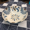 8.5-inch Okinawan flower soup bowl imported from Japan with Mino ware details Picture