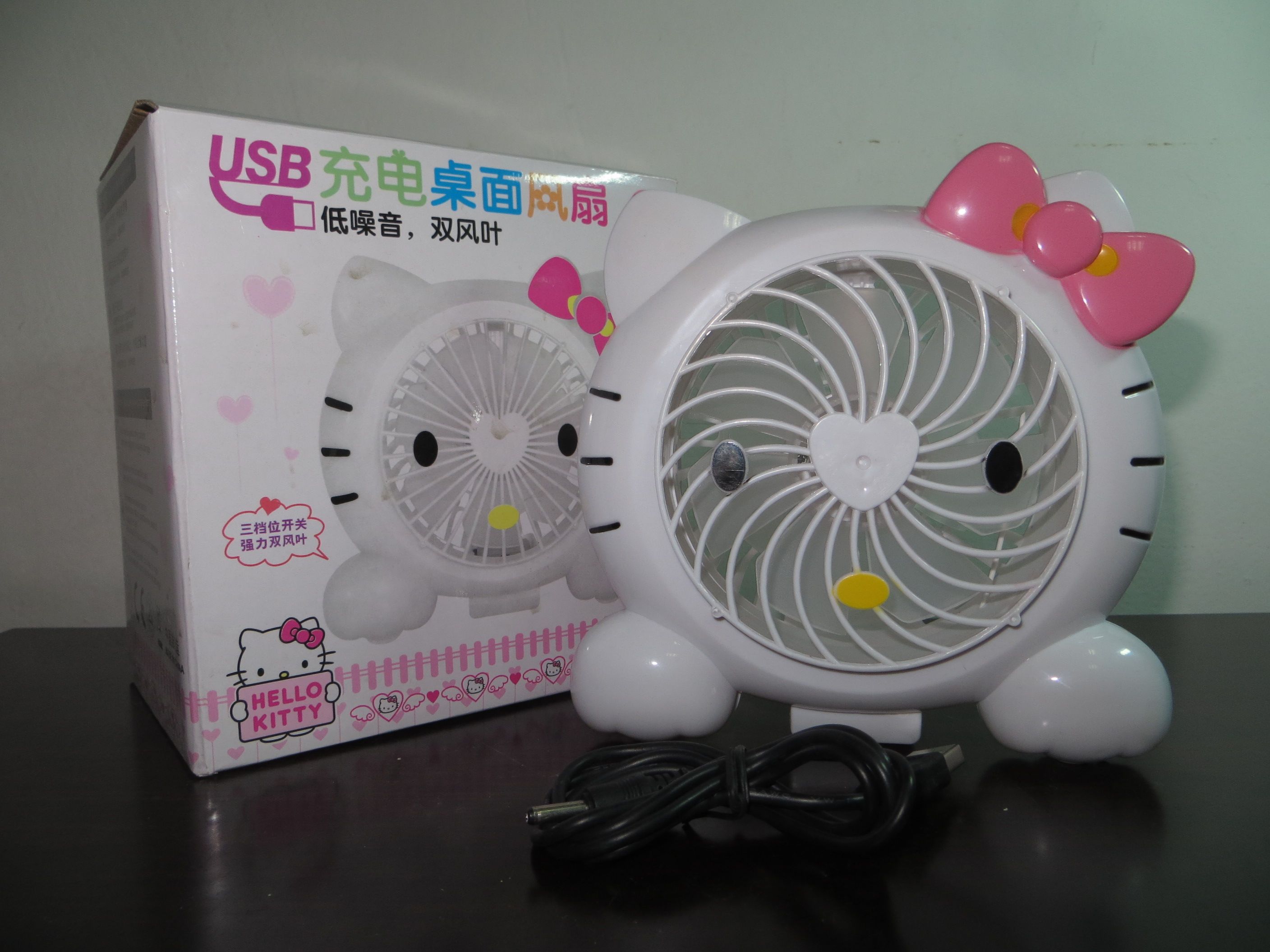 USB风扇、迷你风扇实物图