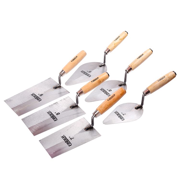 Tool for Bricklaying Trowel With Wood Handle 7 "Bricklaying Trowel With Wood Handle thumbnail