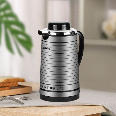 Always 1.0L-1.9L Red Pot Insulated Coffee Pot Thermos