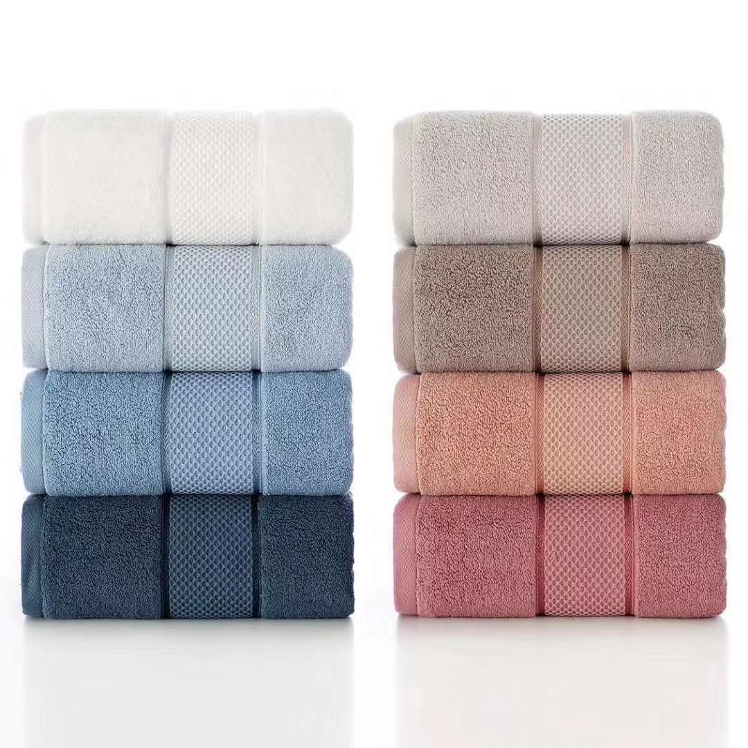 Tuoou textile factory direct 8663 double morning bath towel pure cotton combed cotton