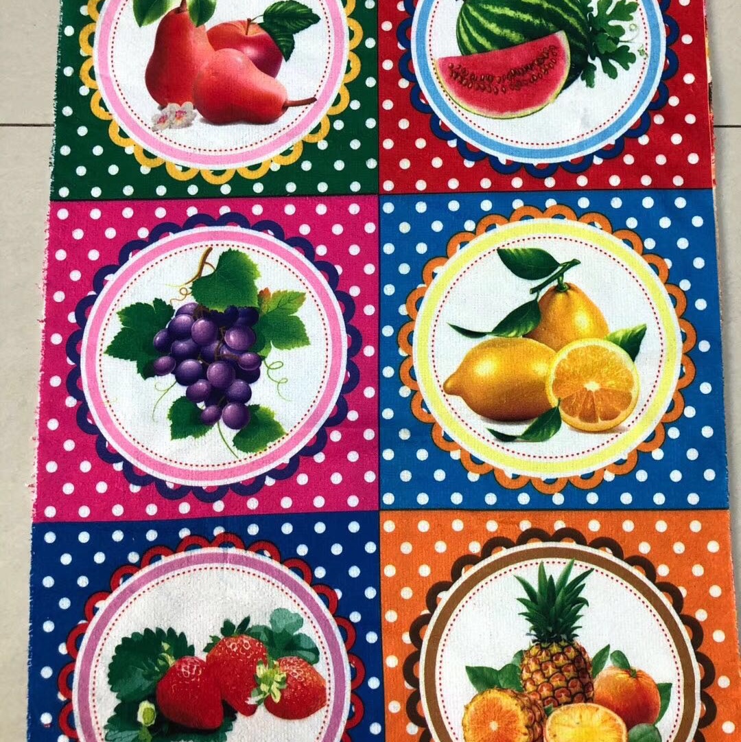 Tea towel, fruit