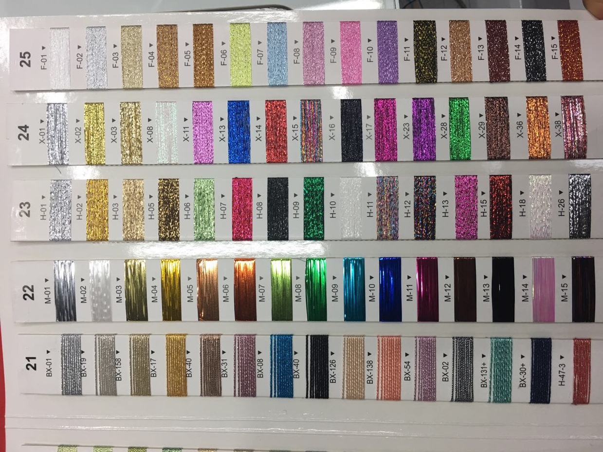 金，银扁丝细节图