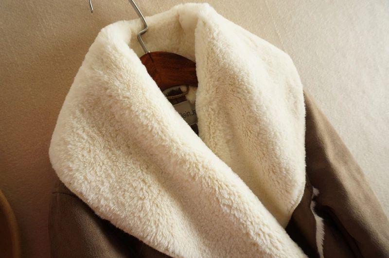 New fashionable faux fur suede coat for women, a slimming autumn and winter coat detail image 2