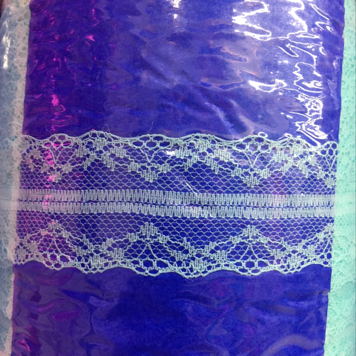 In stock, we offer a wide range of popular non-elastic lace trim options in various colors Item Picture