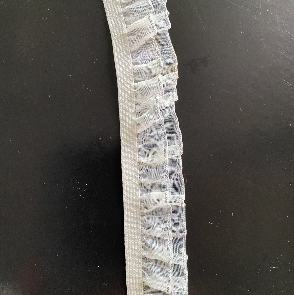 Double Wooden Ear Lace