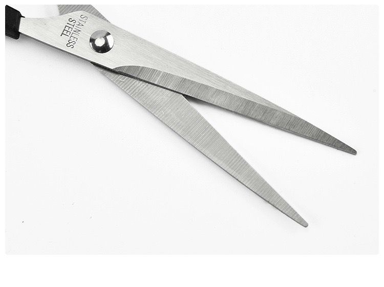 Factory direct sales support for street vending economy. High-quality flat scissors, household stainless steel flat scissors, beauty and hairdressing scissors, hairdressing scissors Specification image