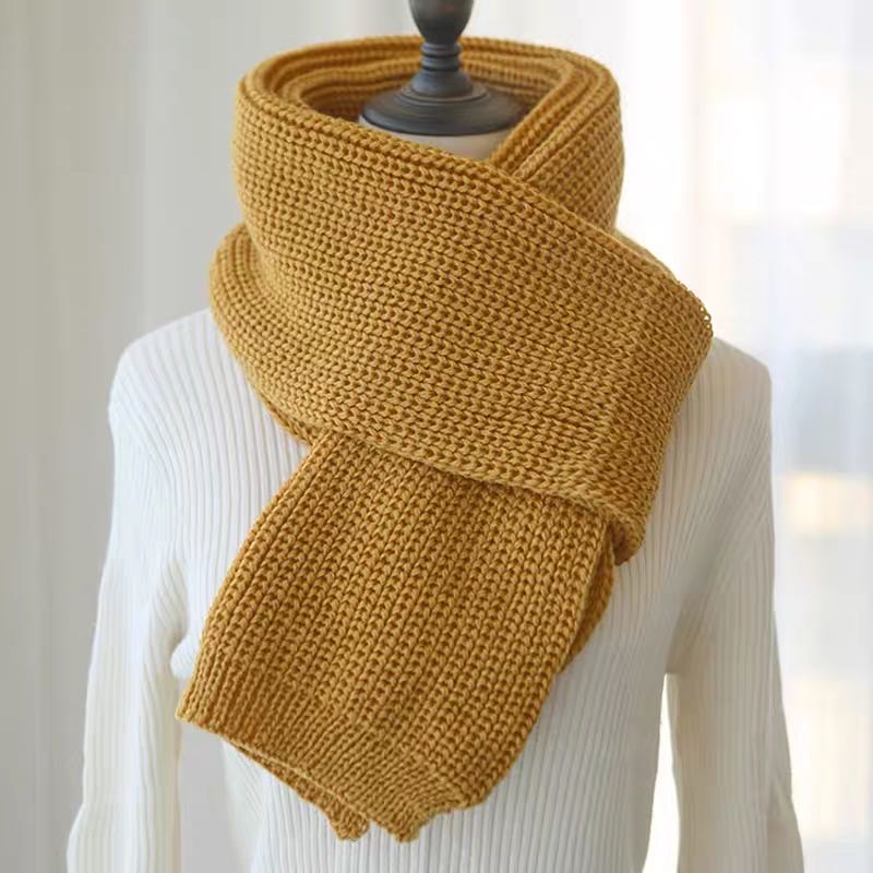 A versatile and casual Western-style popular scarf for women's autumn and winter coats