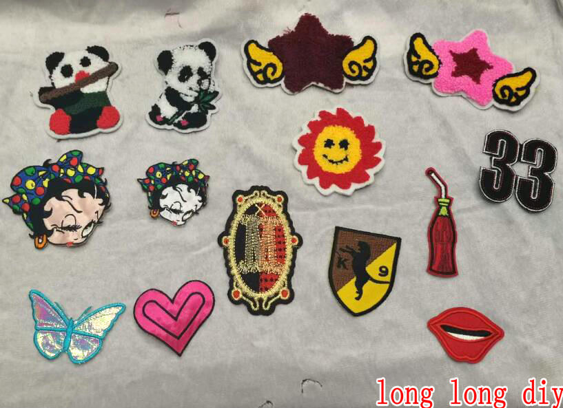 Patchwork/Embroidery/computer embroidery patch clothing skirt decoration patchwork can be processed according to samples detail image 1
