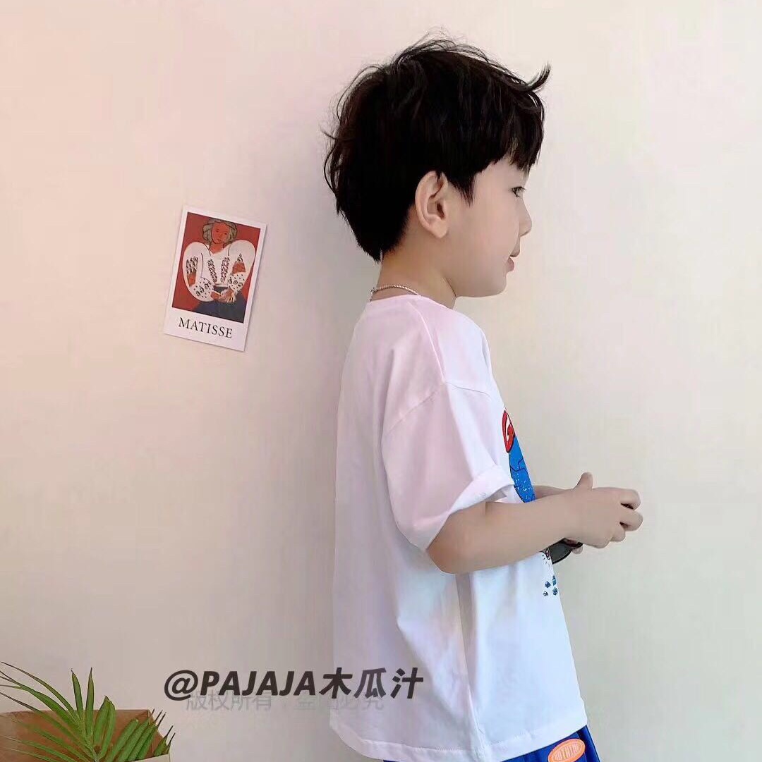 木瓜汁短袖细节图