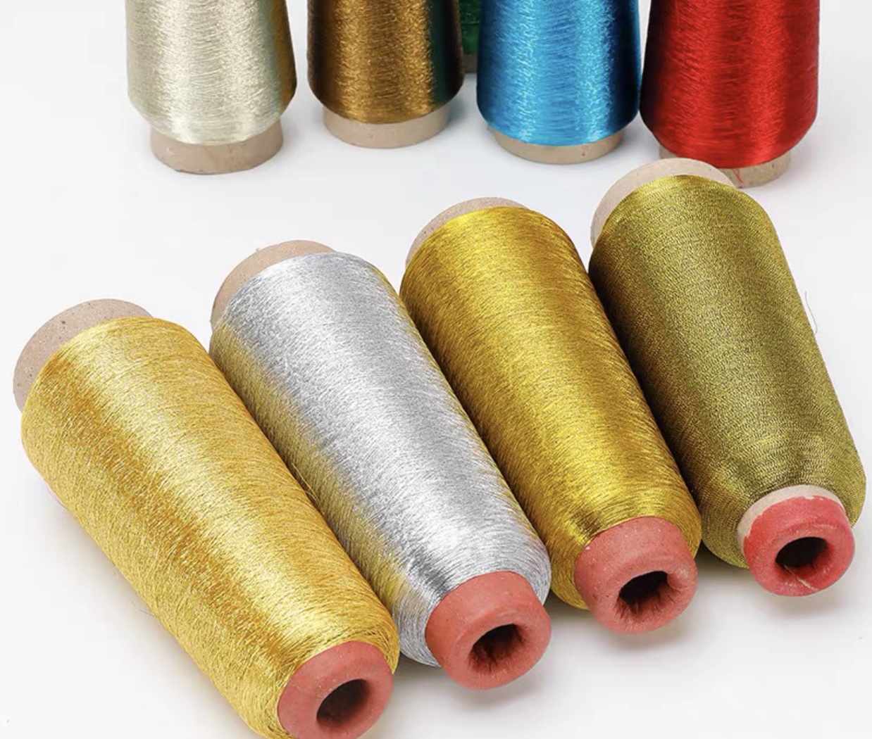 金，银指甲丝细节图