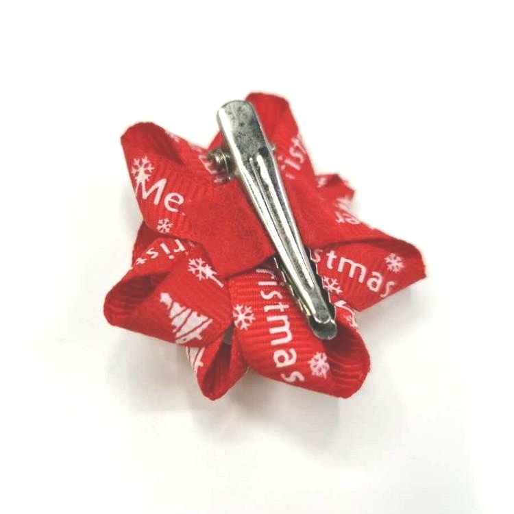 Polyester Ribbed Belt Printing Letter Belt Pure Handmade Headwear Hairpin Manufacturers Direct Sales details Picture