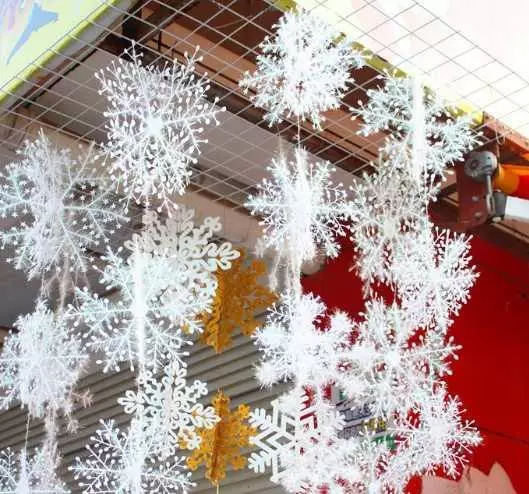 圣诞雪花片