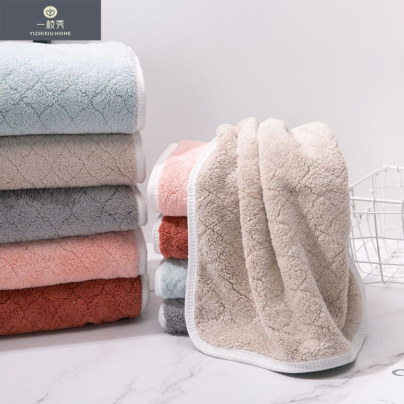 Yiwu quality products: Crystal Love Towels, Coral fleece bath towels, quick-drying bath towels, Absorbent towels, 950 detail image 3