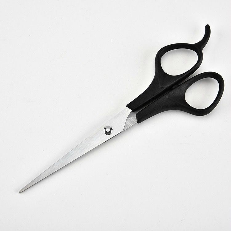 Factory direct sales support for street vending economy. High-quality flat scissors, household stainless steel flat scissors, beauty and hairdressing scissors, hairdressing scissors Item Picture