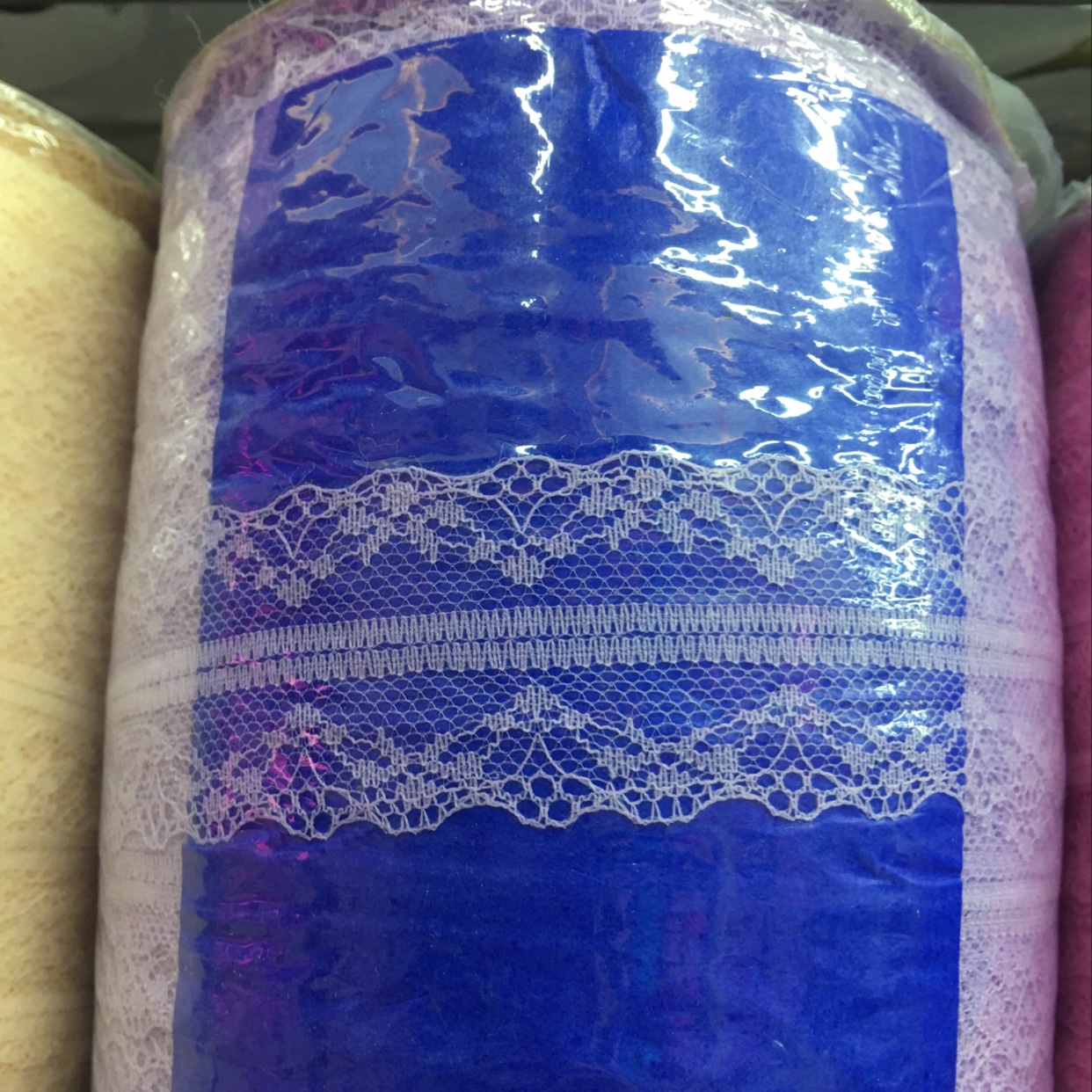 In stock, we offer a wide range of popular non-elastic lace trim options in various colors Application Scenario