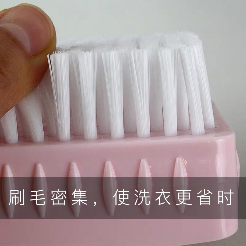 顺美2351、2352可爱蛋形洗衣刷椭圆形无手柄刷子地板刷塑料软毛衣物清洁板刷细节图