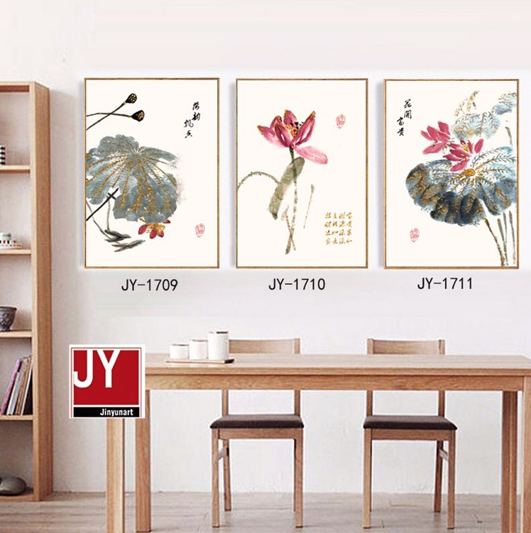 新中式风格装饰画 客厅歺厅装饰画