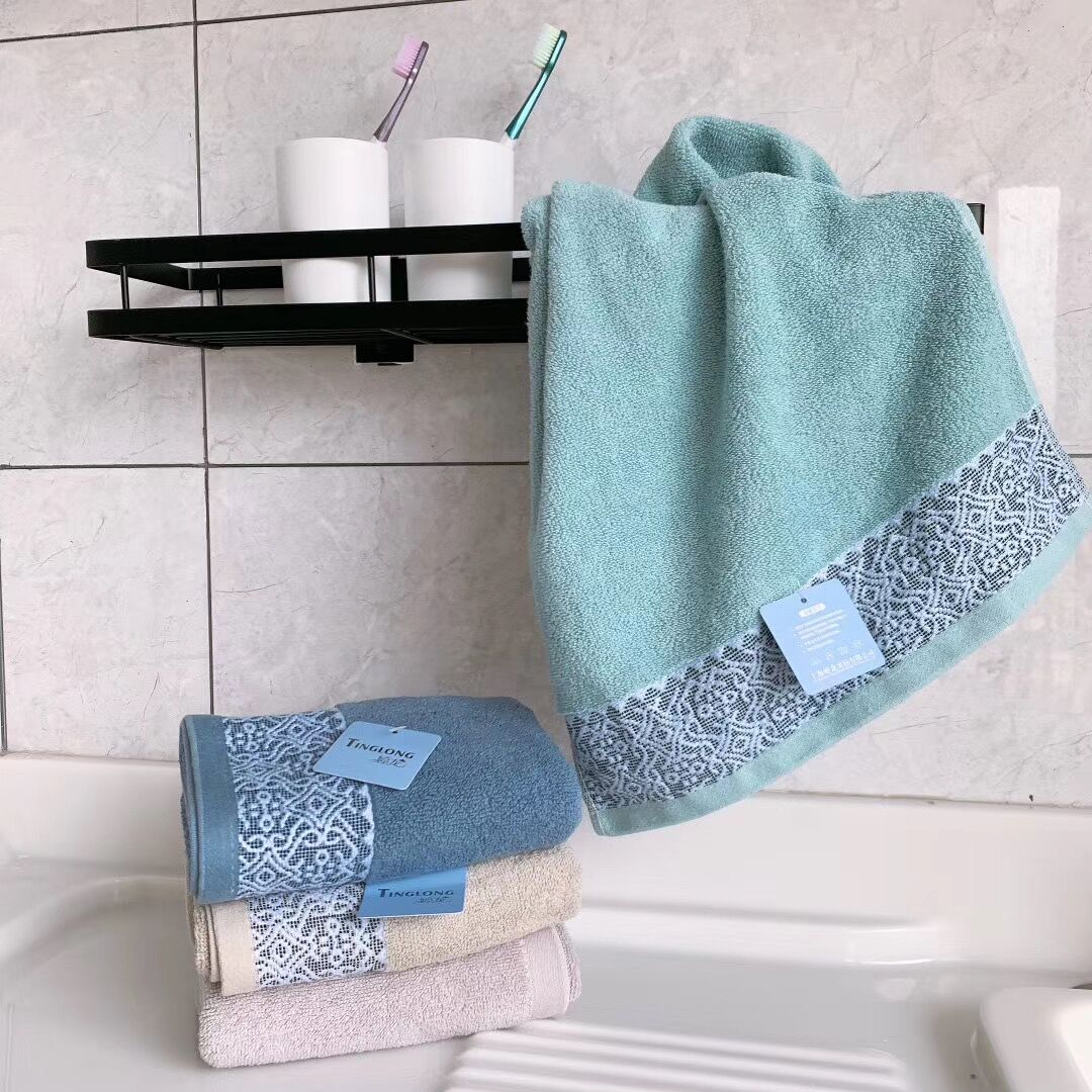 Shanghai Ting Long home textiles ultra high cost performance pure cotton absorbent towel