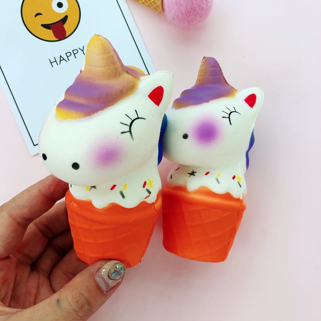 Slow Rebound Unicorn Cone