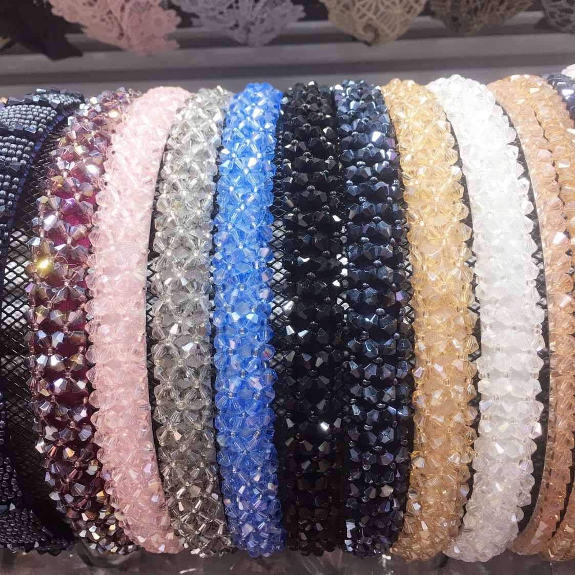 Pure Hand-Woven Crystal Headband, Hair Clip, Headband And Other Wholesale 30 Wholesale