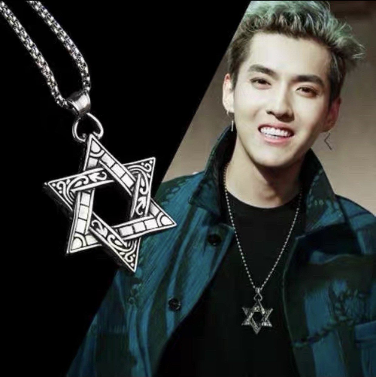 Stainless steel necklace details Picture