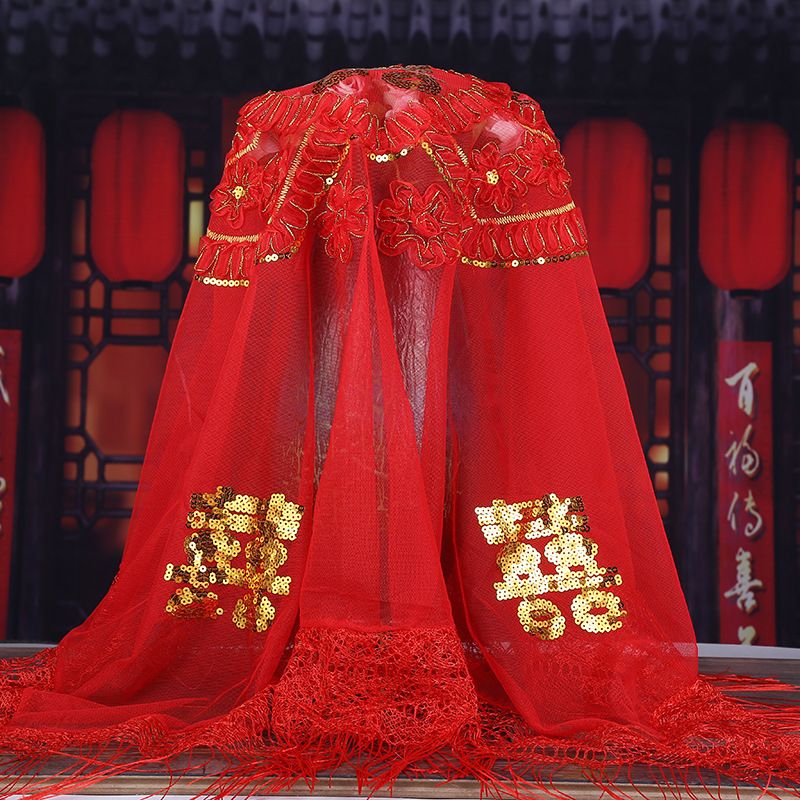 Wedding three heart veil bridal veil thumbnail