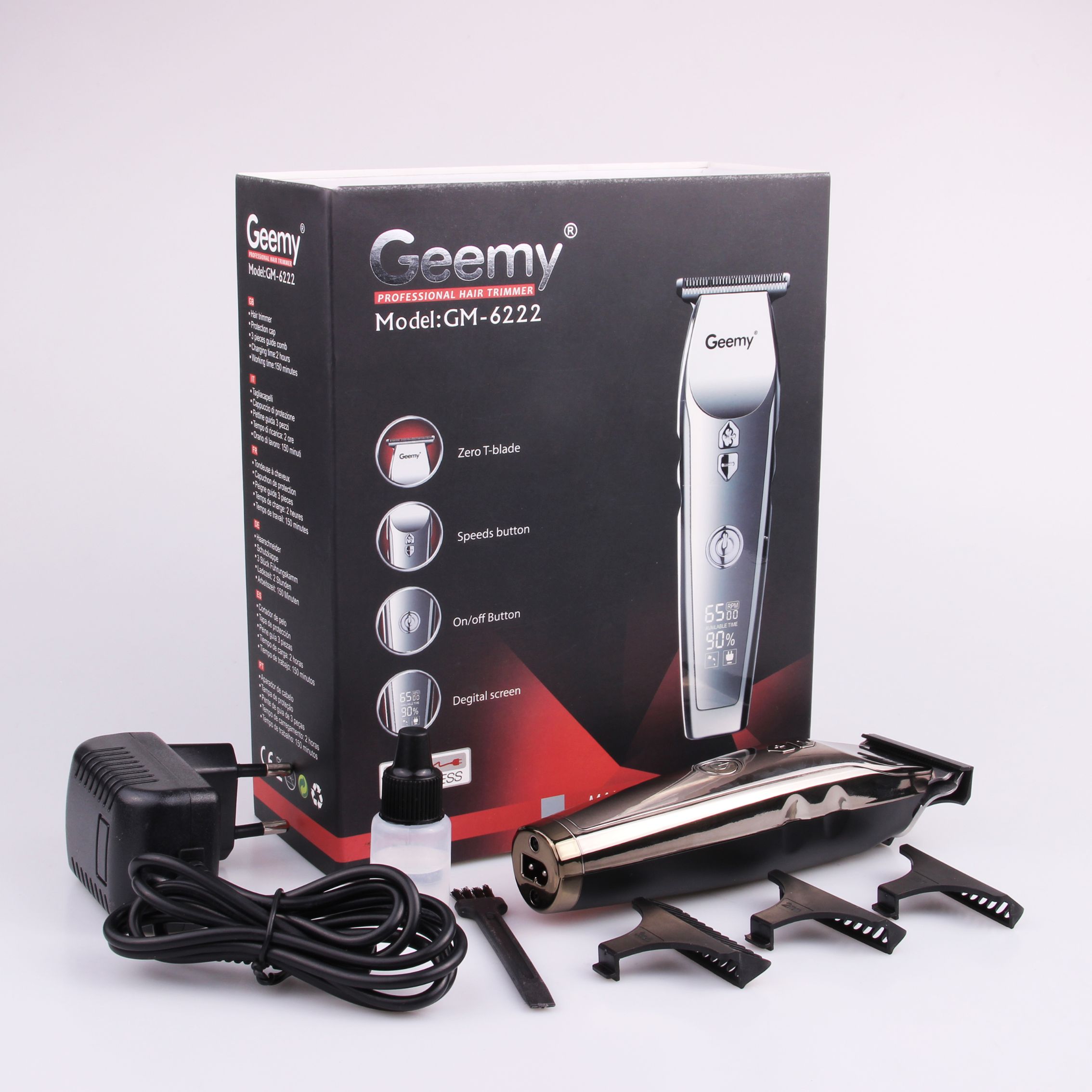 Geemy 6222 Electric hair clipper Electric hair clipper charging hair clipper