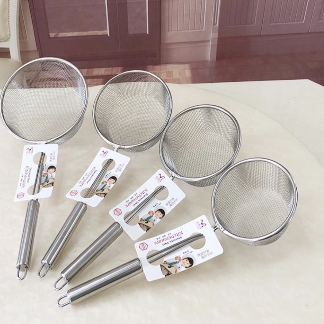 Round tube handle 8 mesh deep bowl mesh leakage thumbnail