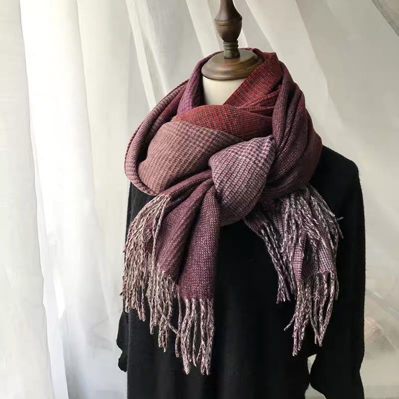 Ladies' shawl, a versatile and casual bestseller for autumn and winter coats