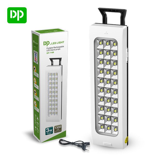 DP LED Rechargeable Lead Acid battery emergency light 716B详情图3